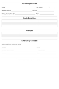 COVID-19 Emergency Medical Care Document